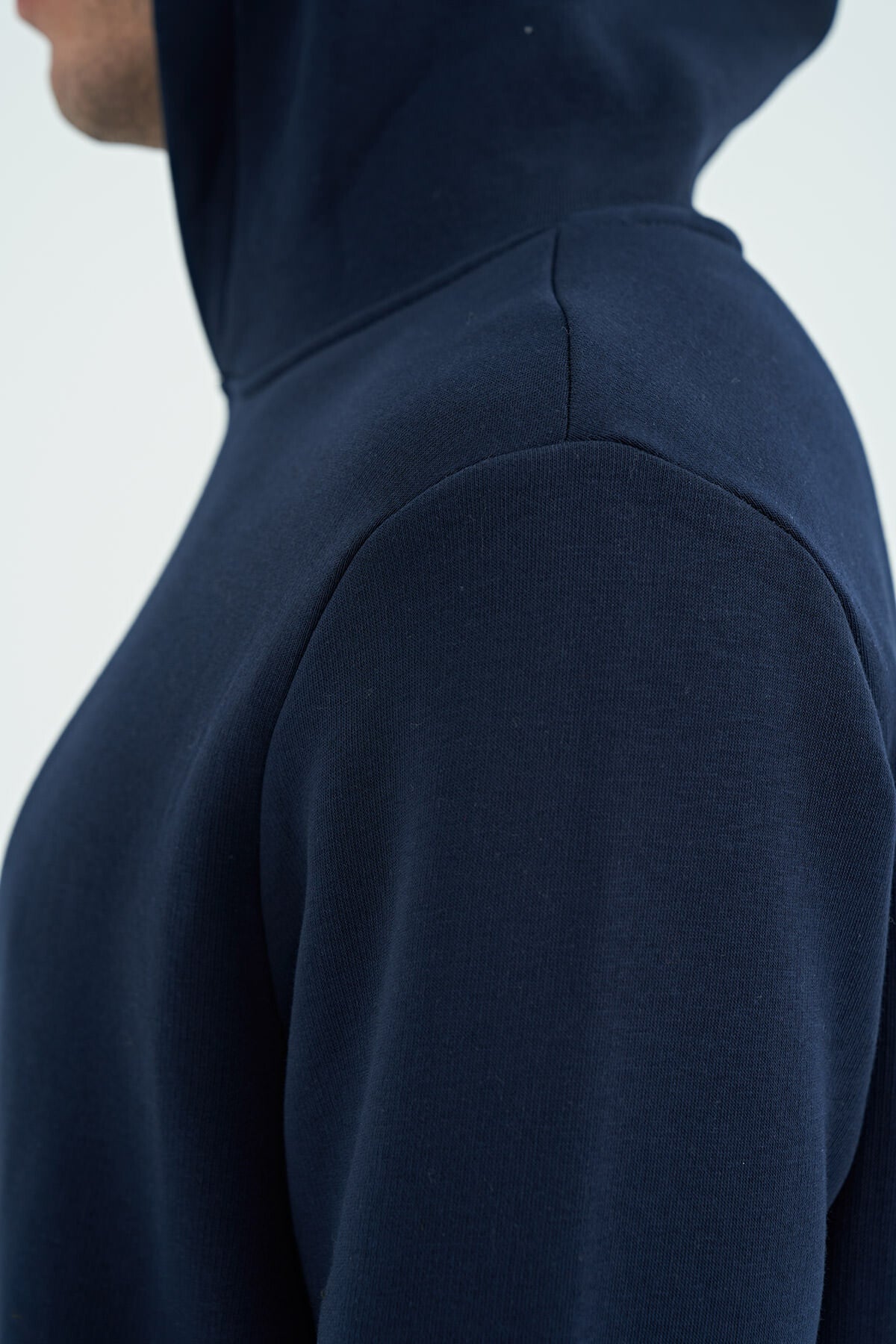 Tom İndigo Şardonlu Erkek Sweatshirt - 88138