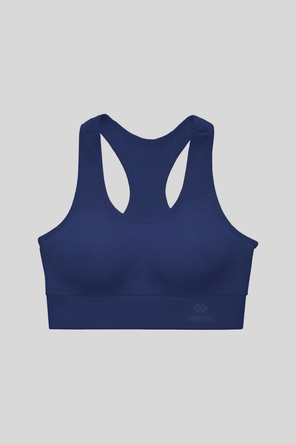 İndigo Sırt Detaylı Dar Kalıp U Yaka Kadın Spor Büstiyer - 97120