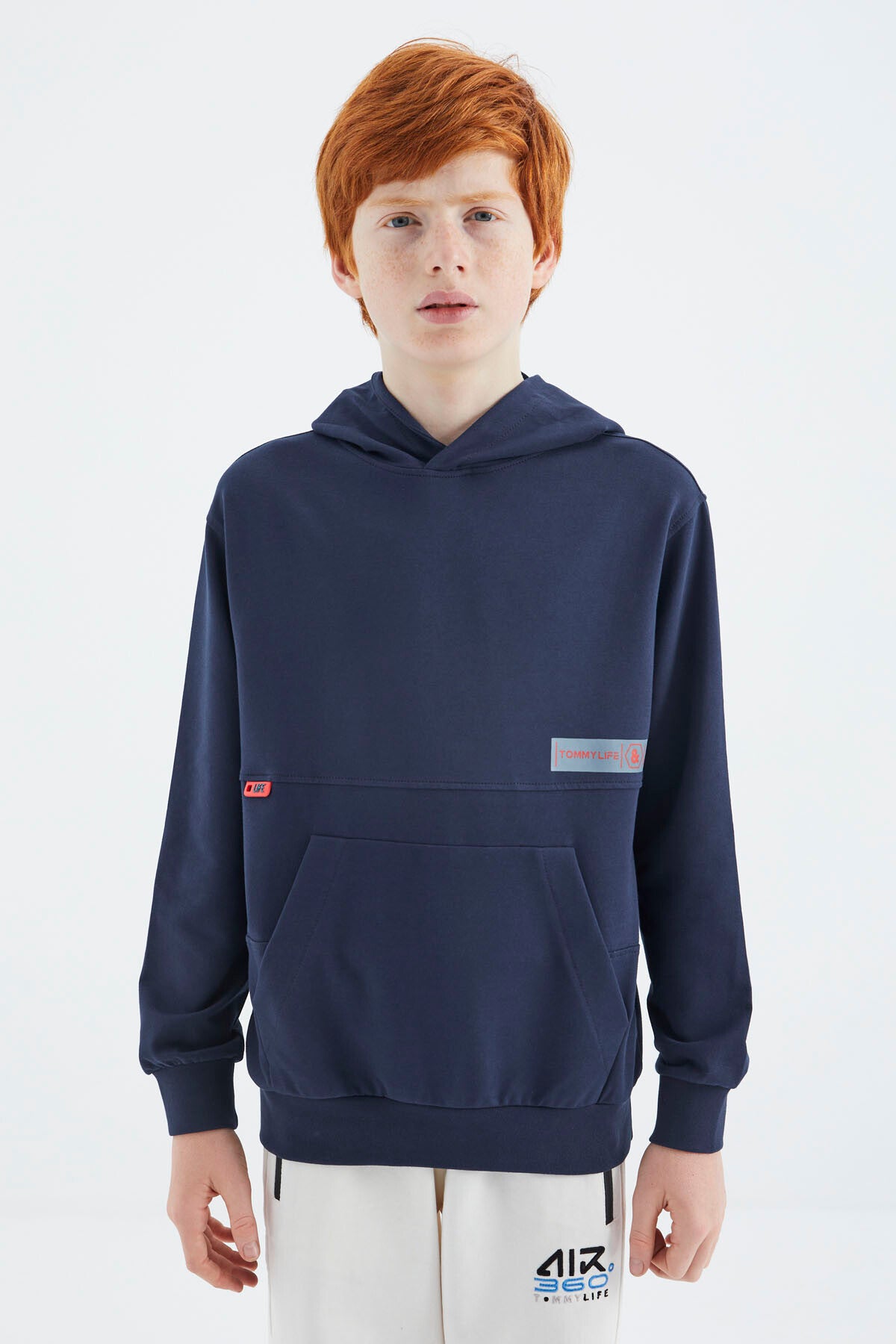 İndigo Standart Kalıp Erkek Çocuk Sweatshirt - 11179