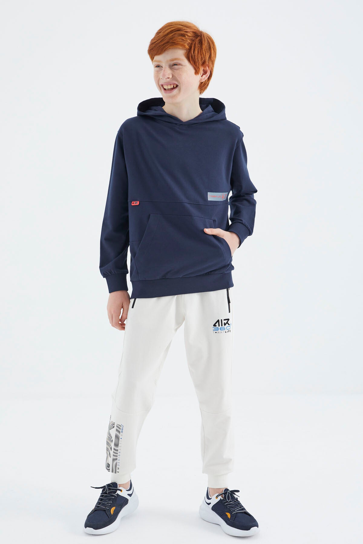 İndigo Standart Kalıp Erkek Çocuk Sweatshirt - 11179