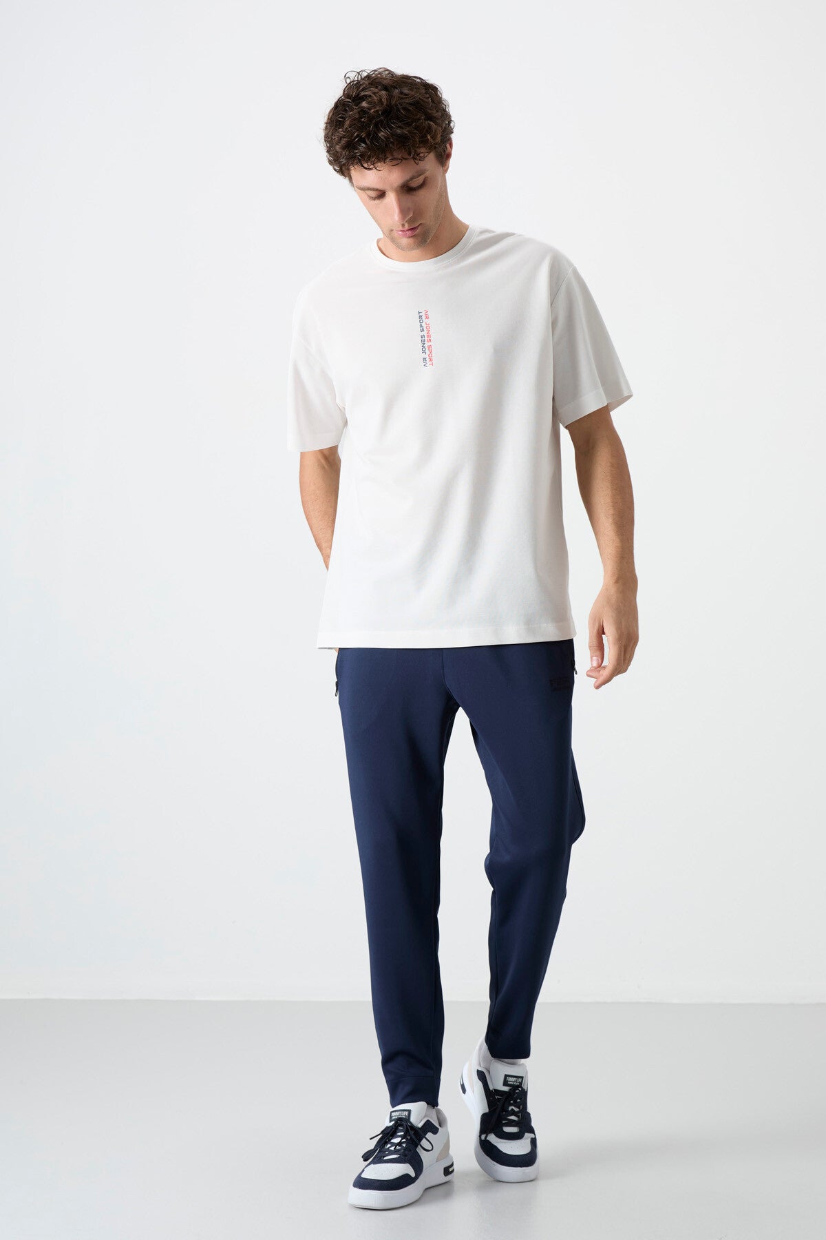 Barton Lacivert Jogger Erkek Eşofman Alt - 84952