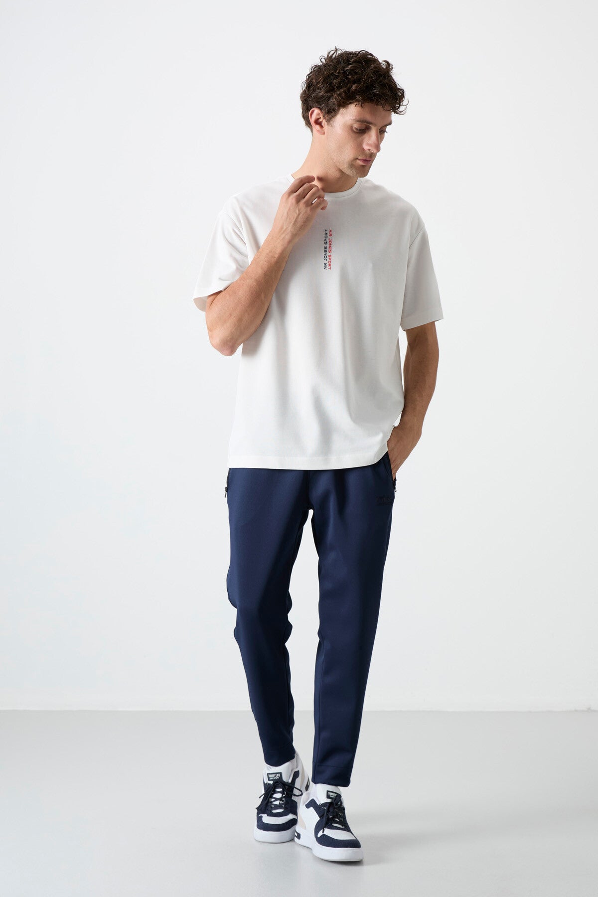 Barton Lacivert Jogger Erkek Eşofman Alt - 84952