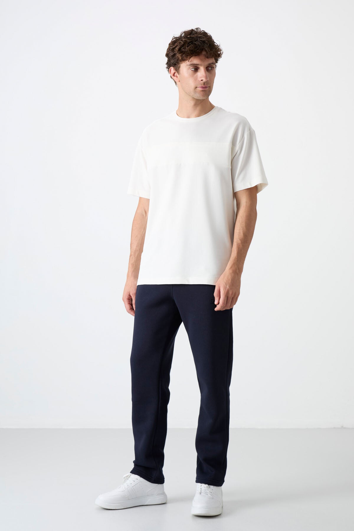 Carlo Lacivert Şardonlu Erkek Eşofman Alt - 84942