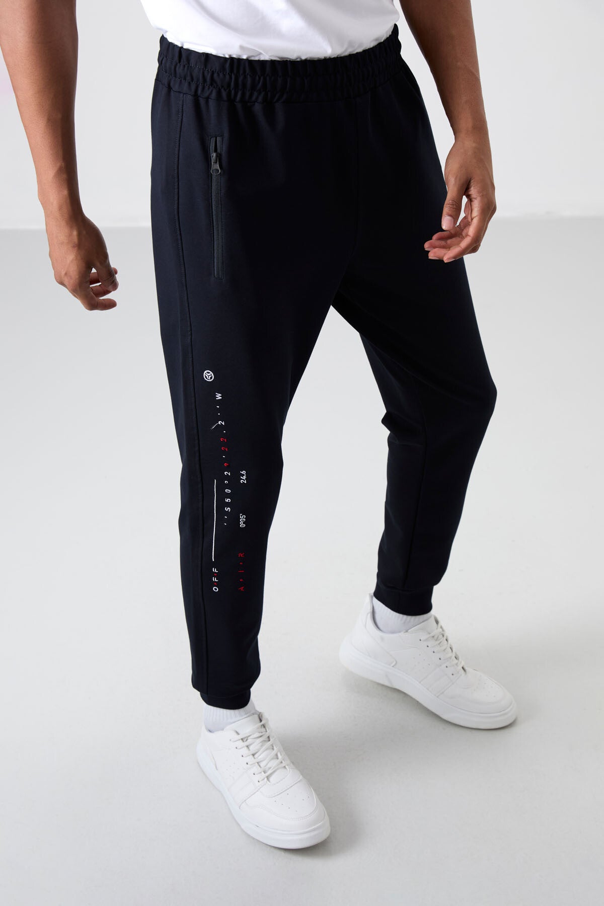Rory Lacivert Jogger Erkek Eşofman Alt - 84909