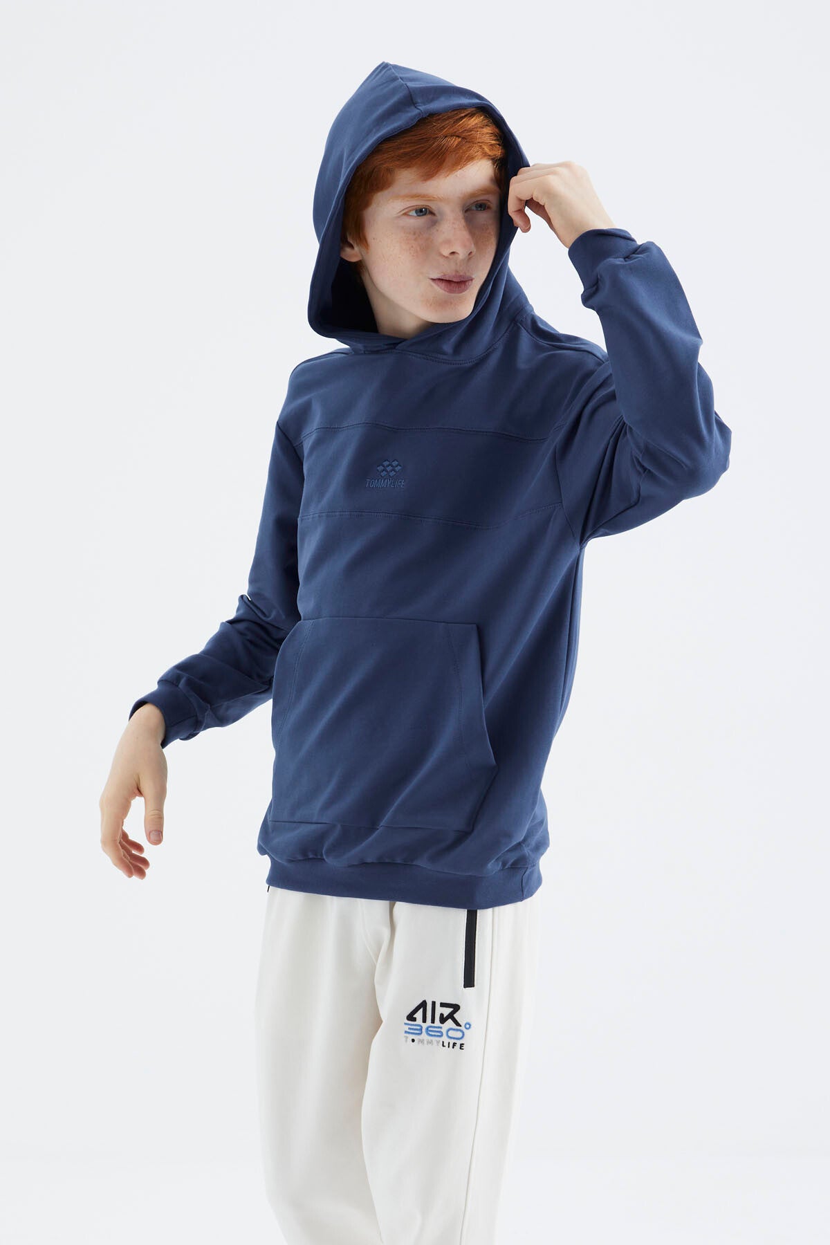 Parlament Kapüşonlu Basic Erkek Çocuk Sweatshirt - 11181