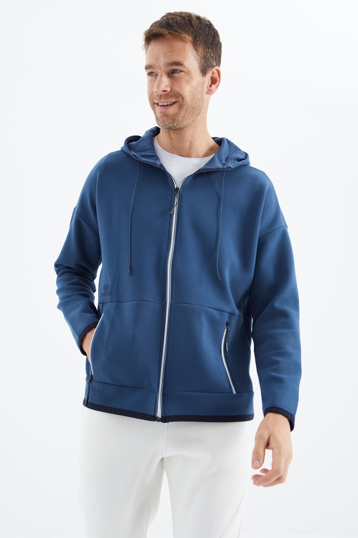 Parlament Kapüşonlu  Gizli Cep Detaylı Erkek Sweatshirt - 88288