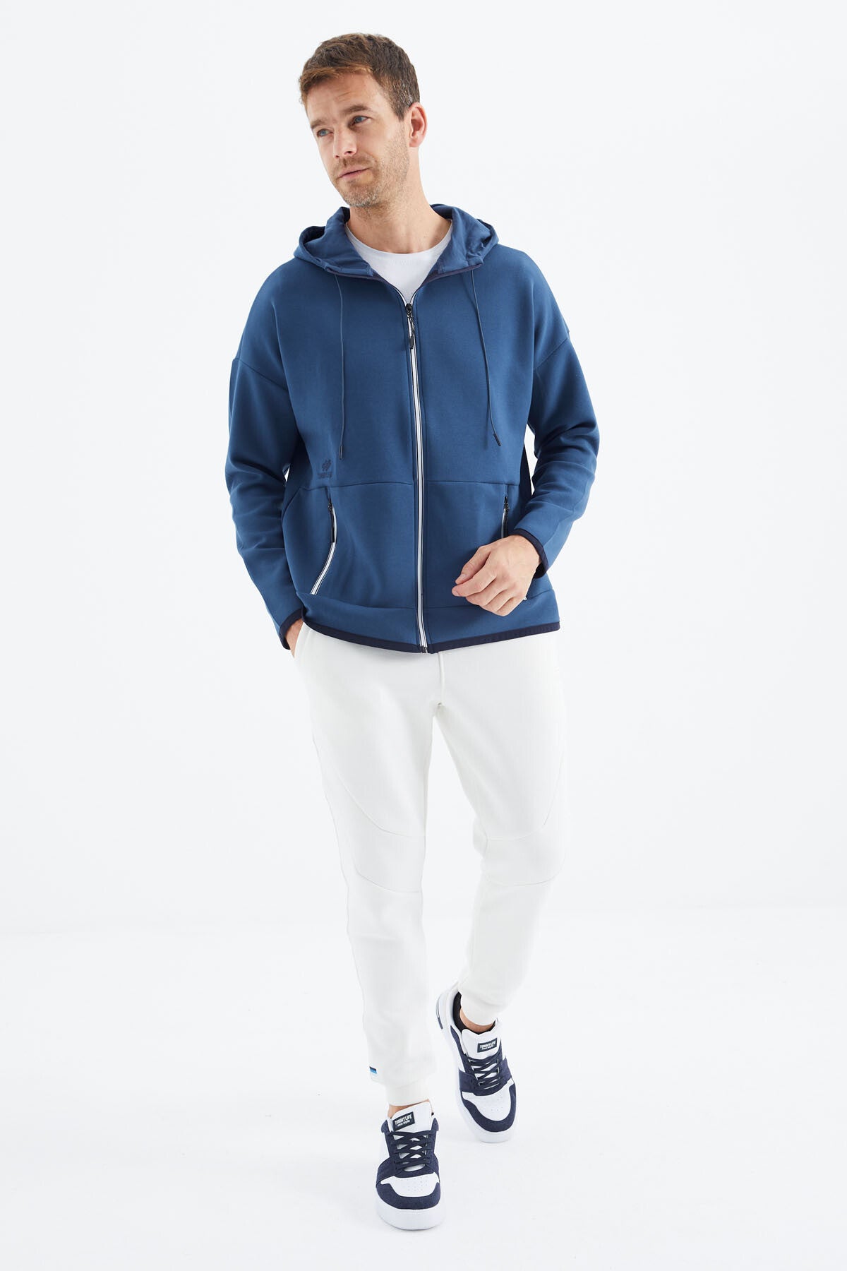 Parlament Kapüşonlu  Gizli Cep Detaylı Erkek Sweatshirt - 88288