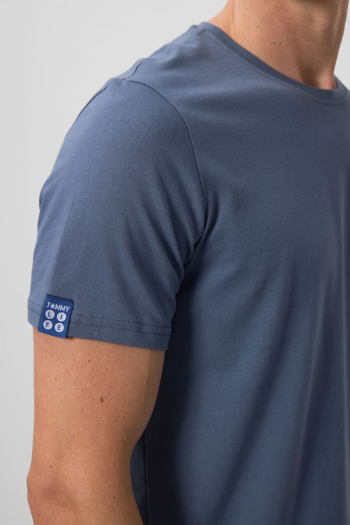 Petrol Erkek Basic Kısa Kol Standart Kalıp O Yaka T-shirt - 87911