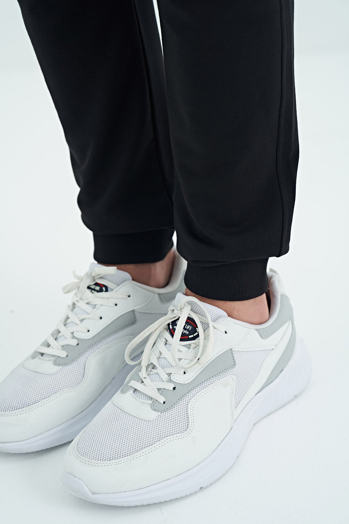 Harry Siyah Standart Kalıp Erkek Eşofman Takım - 85197