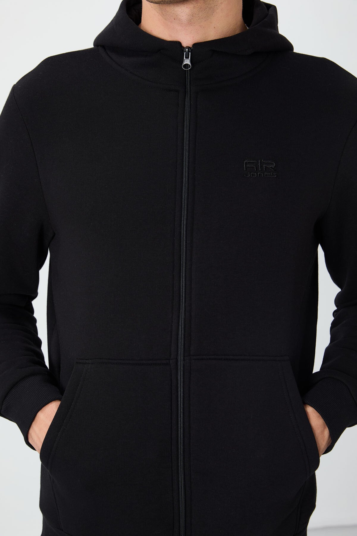 Hector Siyah Şardonlu Erkek Sweatshirt - 88139
