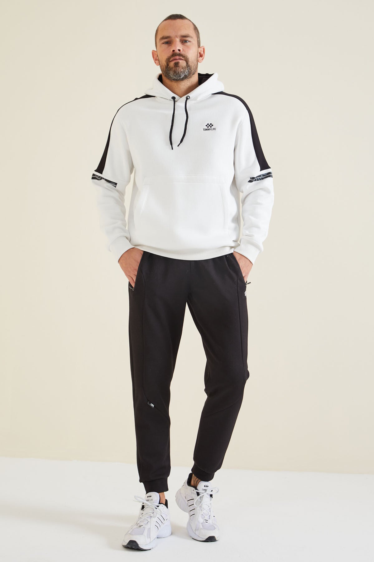 Siyah Jogger Erkek Eşofman Alt - 82104