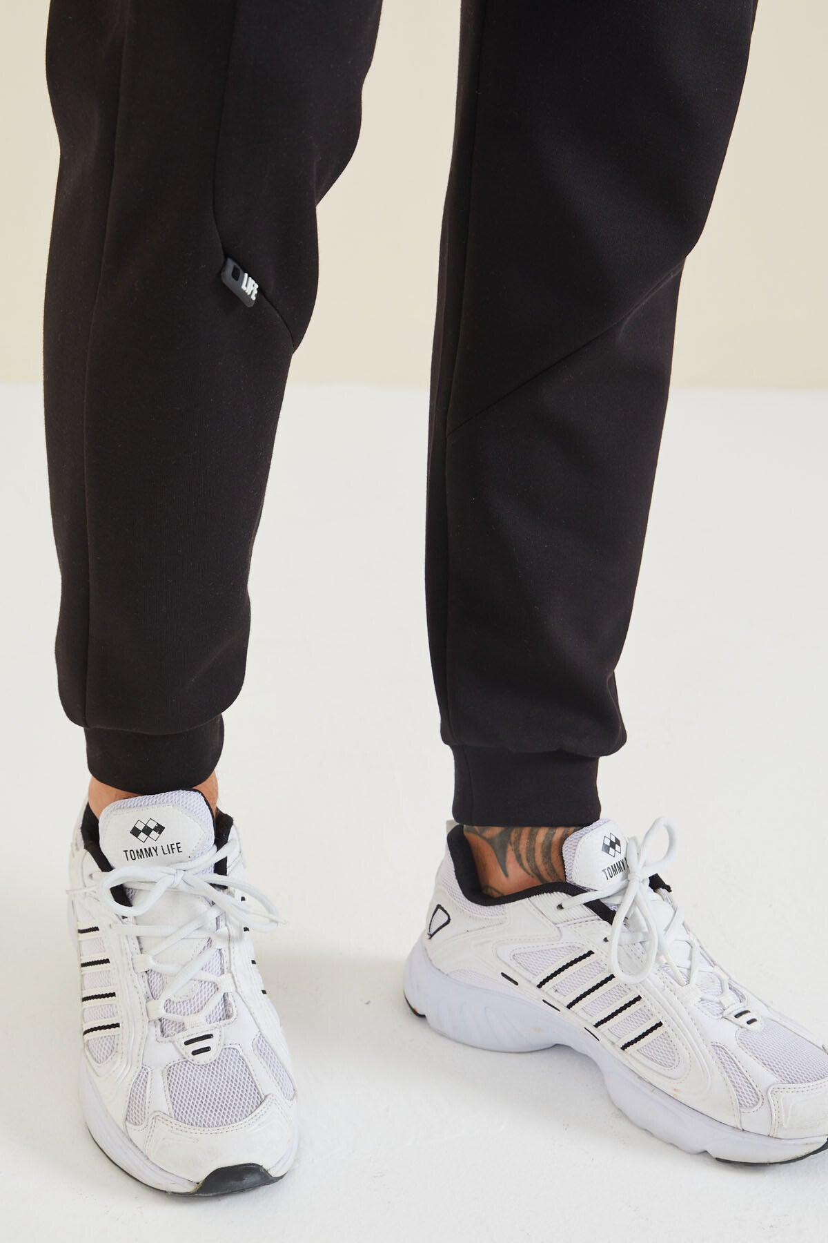 Siyah Jogger Erkek Eşofman Alt - 82104