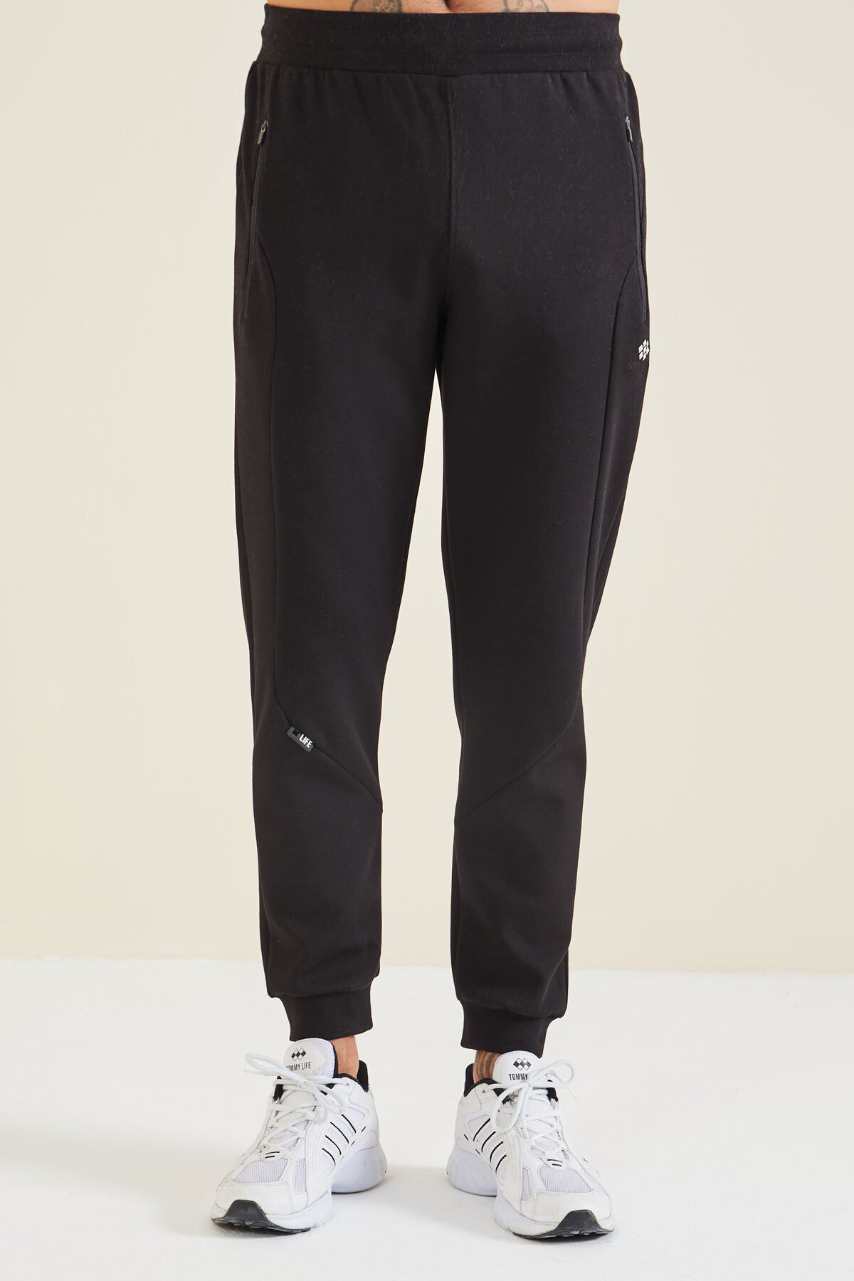 Siyah Jogger Erkek Eşofman Alt - 82104