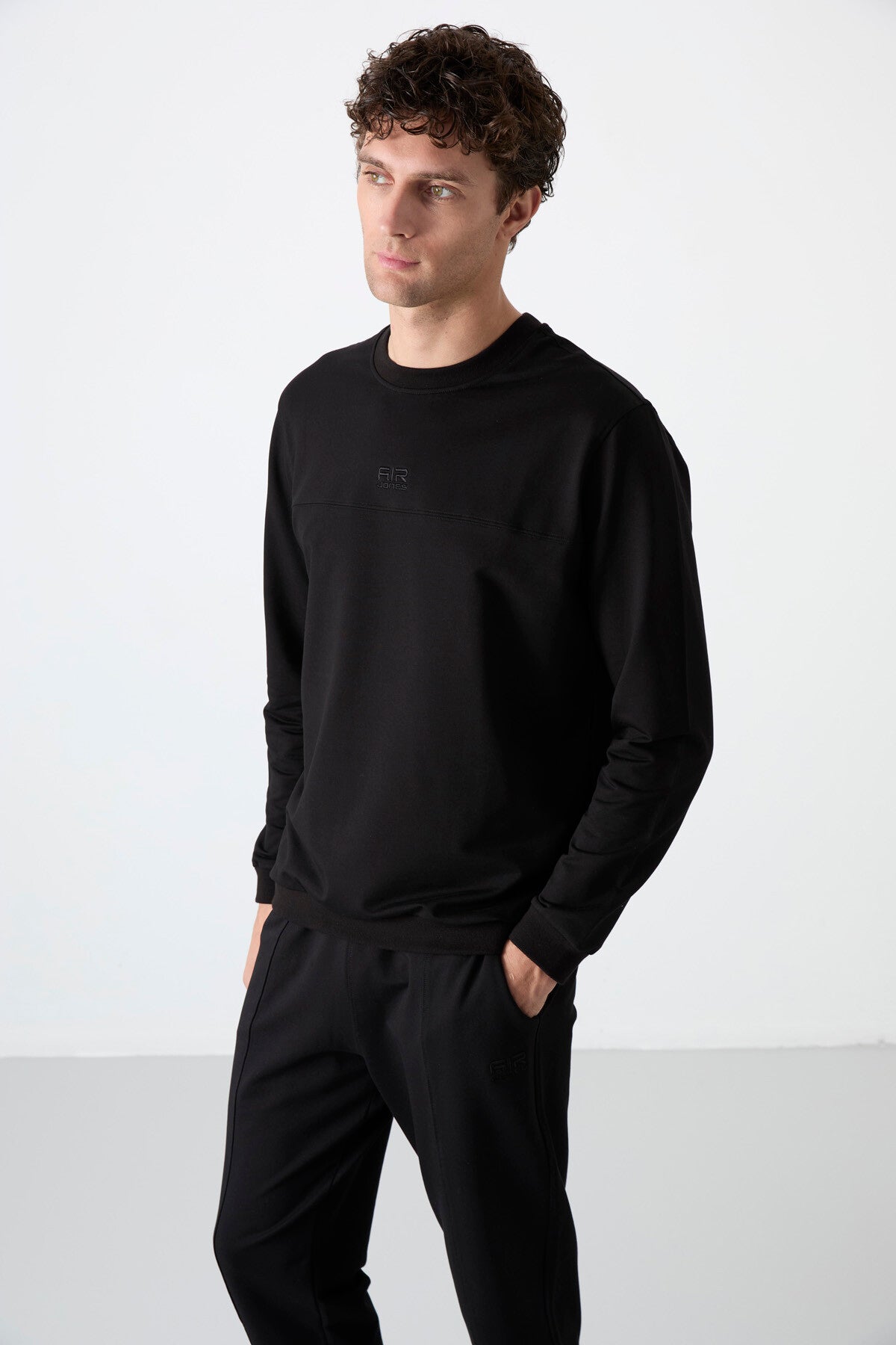 Keith Siyah Basic Erkek Eşofman Takım - 85231