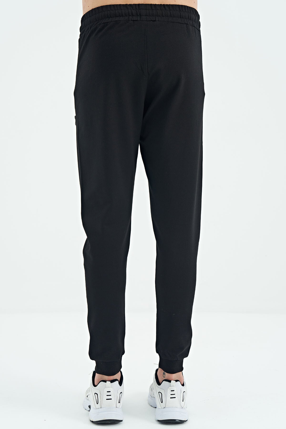 Kane Siyah Cepli Jogger Erkek Eşofman Alt - 84907