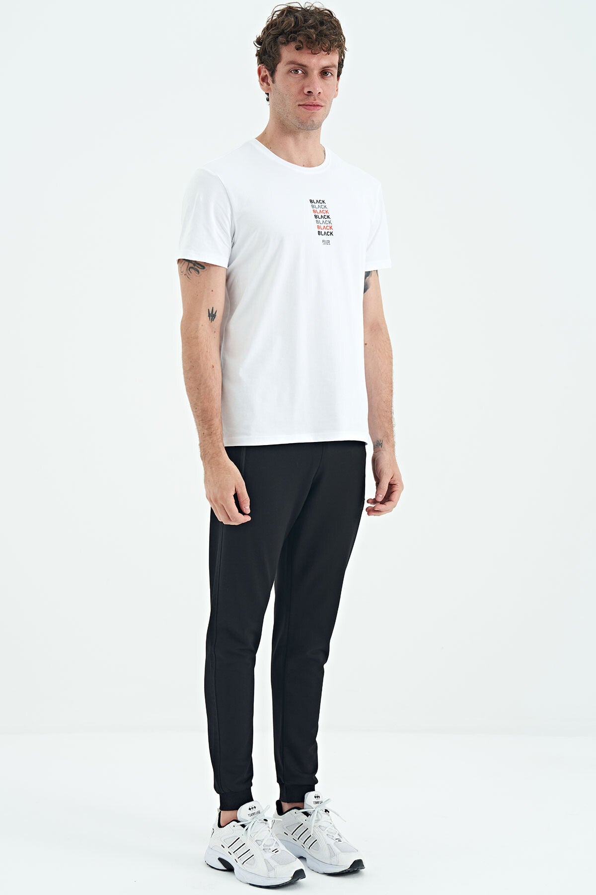 Kane Siyah Cepli Jogger Erkek Eşofman Alt - 84907