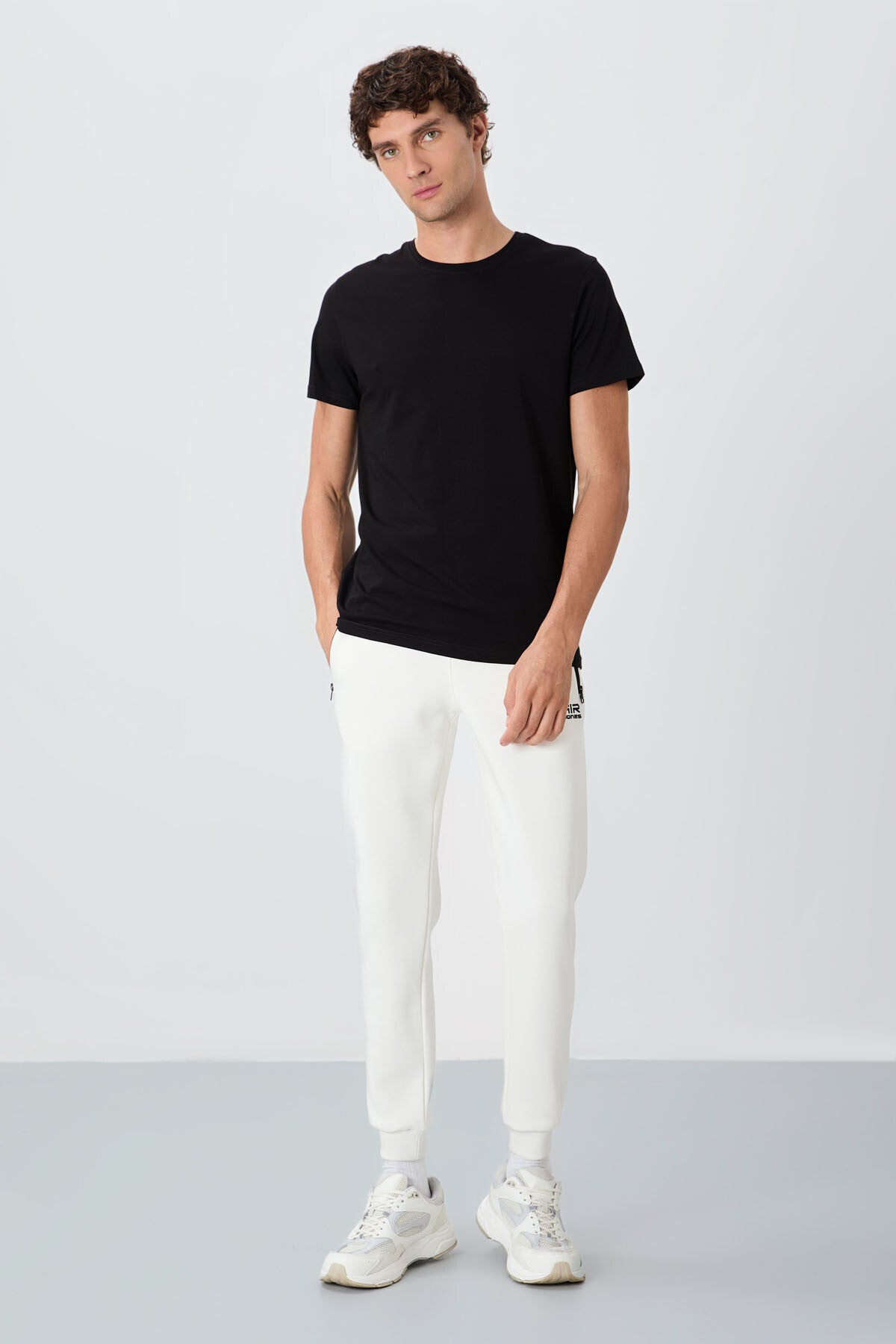 Calvin Siyah Basic Erkek T-Shirt - 88245