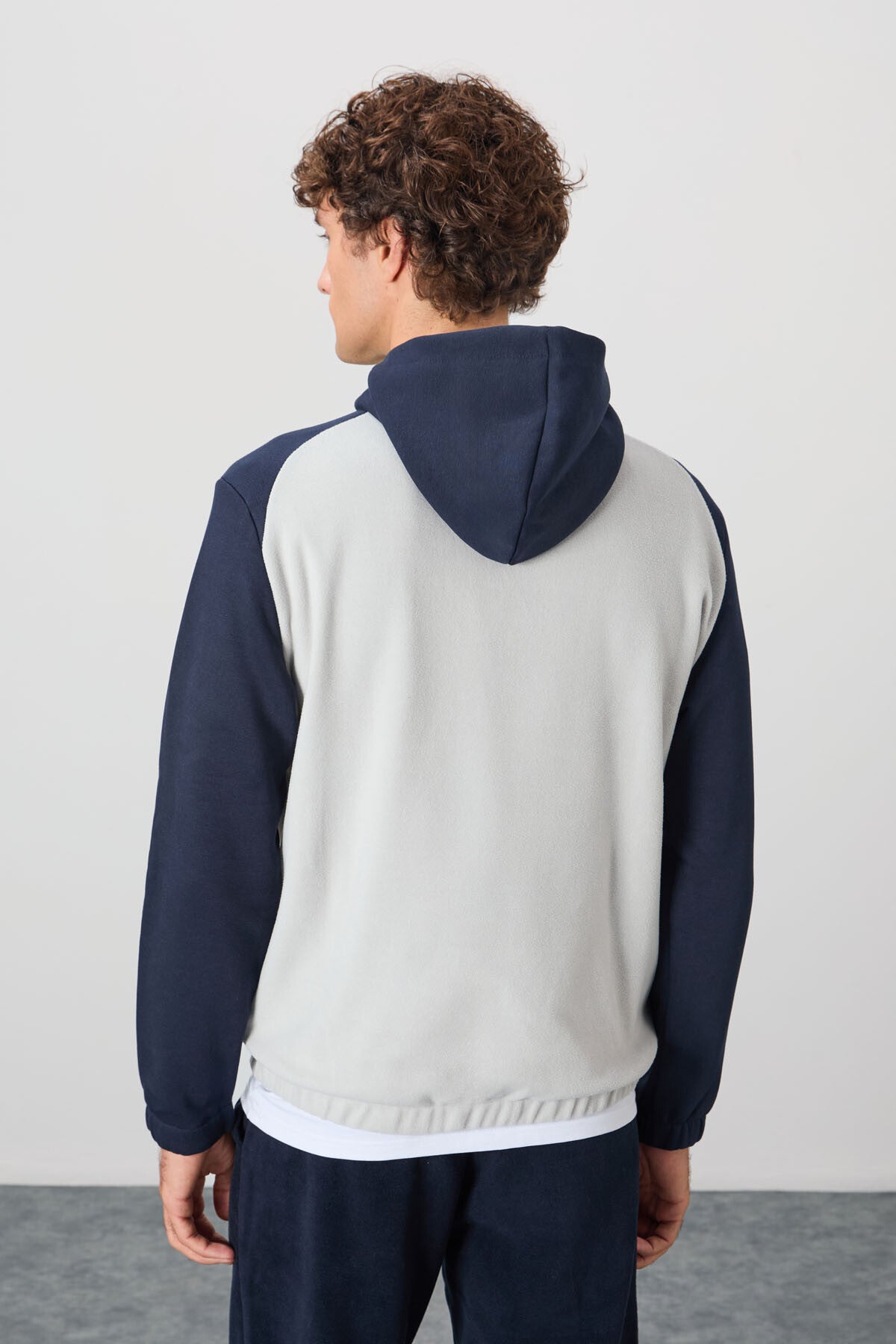 Ruby Taş Standart Kalıp Polar Erkek Sweatshirt - 88300