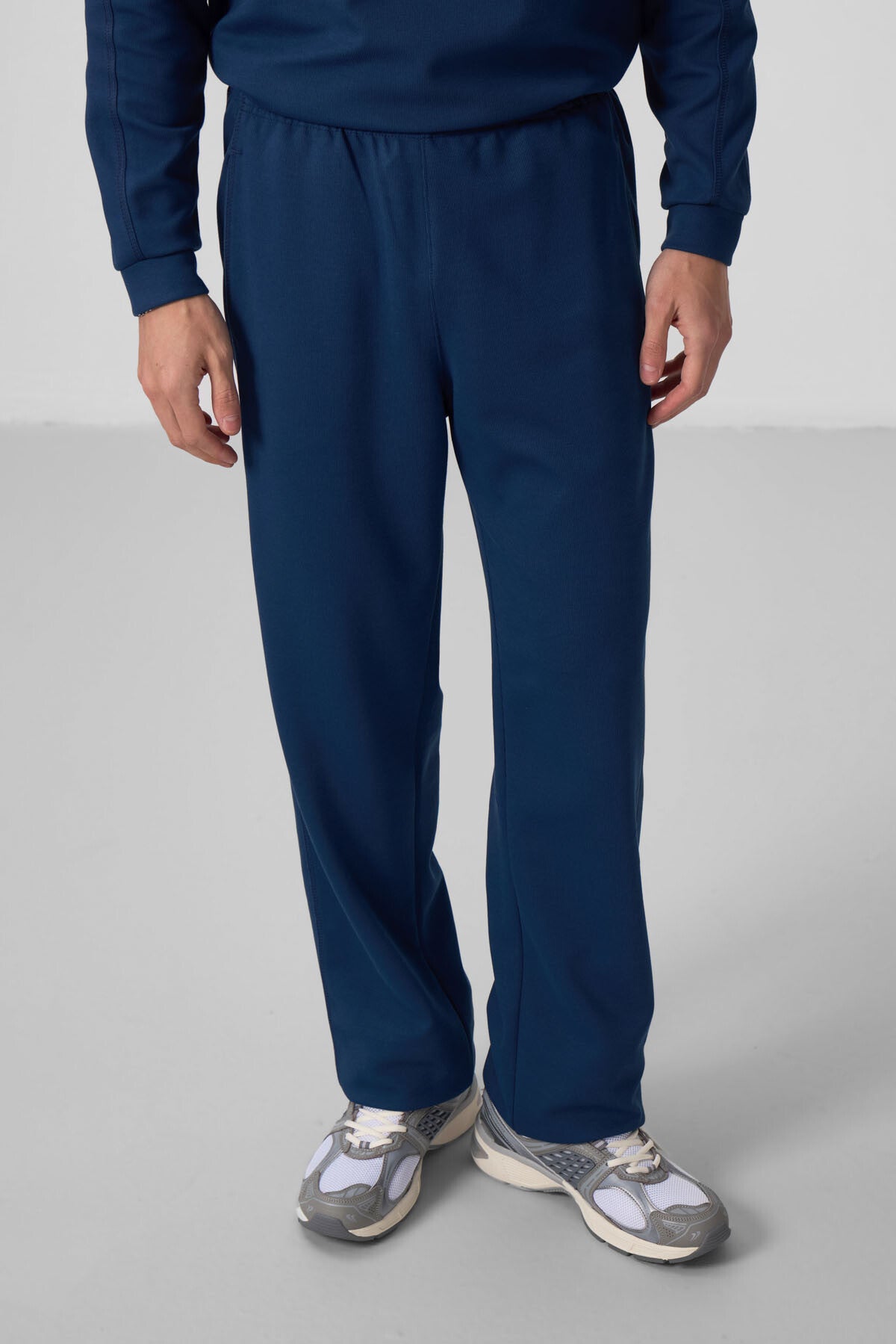 Parlament Yüzeyi Dokulu Oversize Erkek Eşofman Takım - 85275