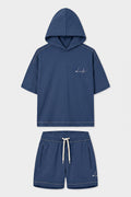 Parliament Hooded Stitch Detail Girls' Shorts Set - 75185