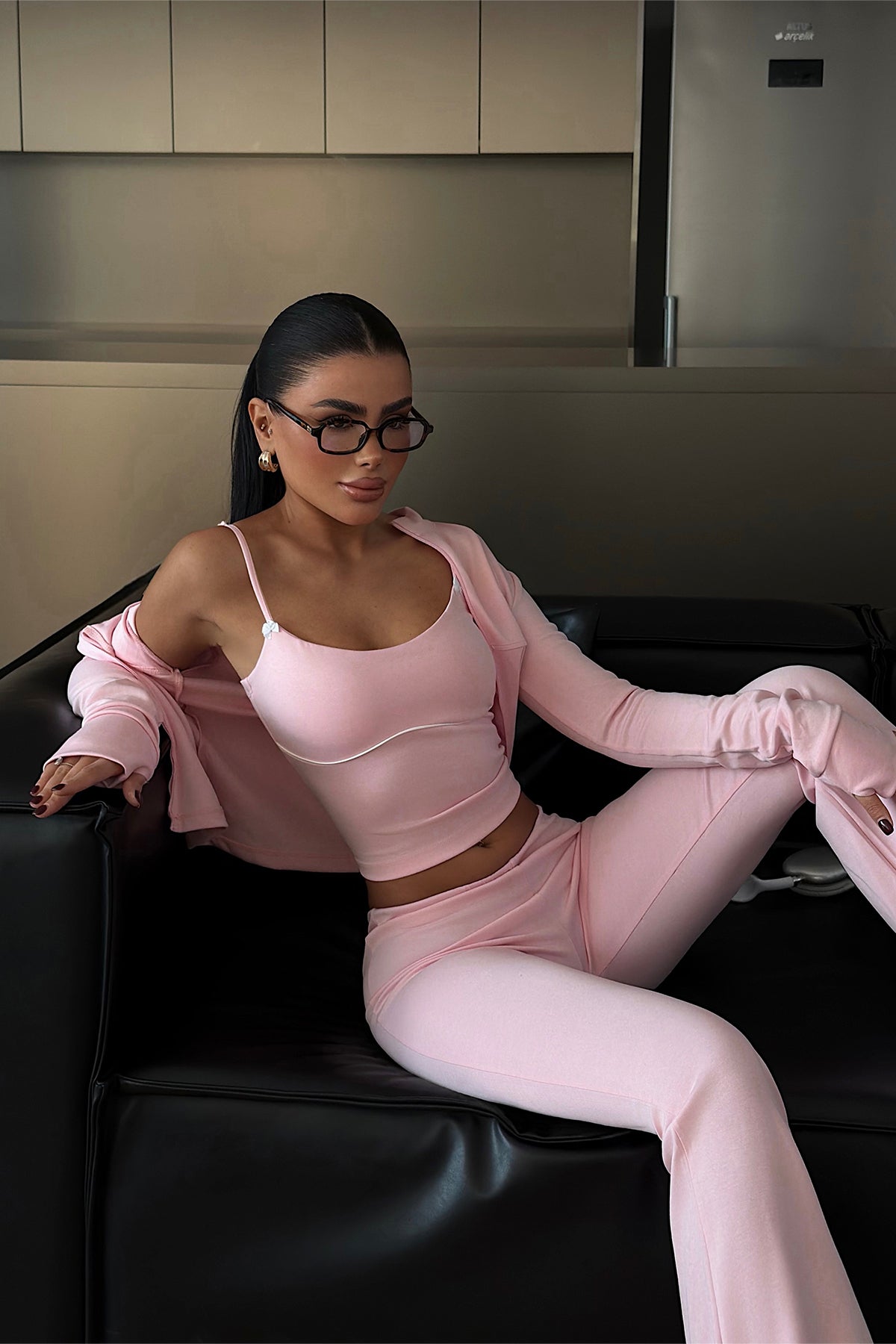 Pembe Clevny Takım ATE-4141