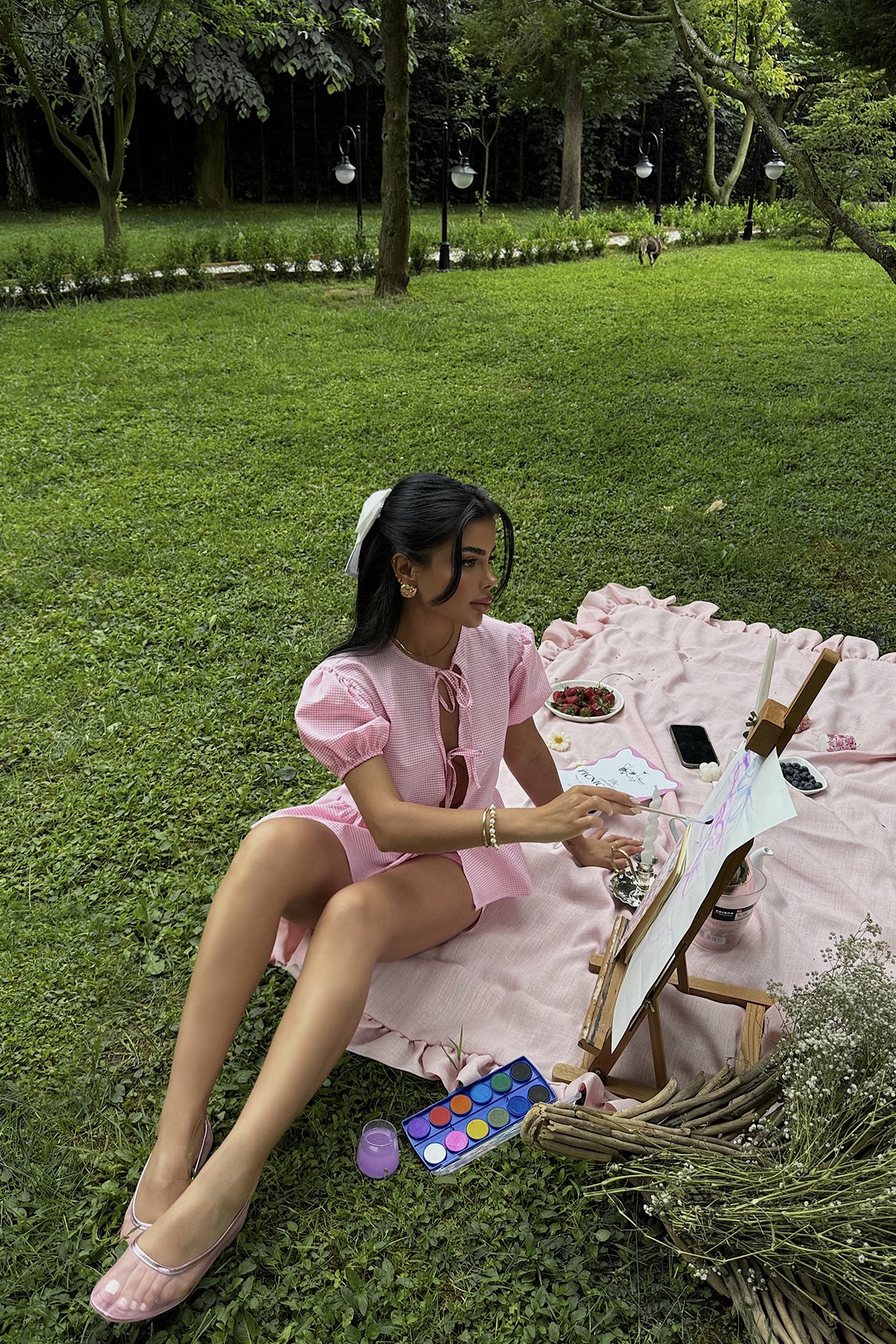 Pembe Laura Pötikare İkili Takım ATE-1066