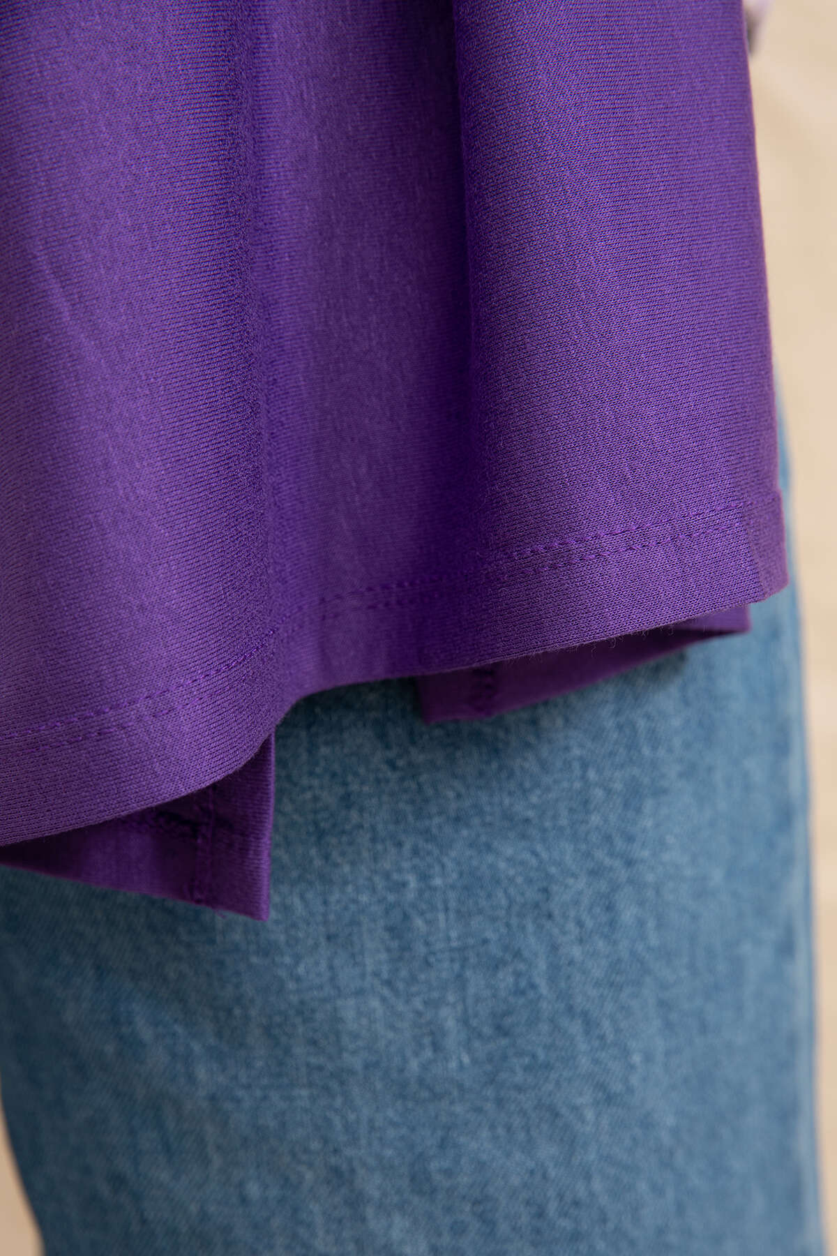 Penye Şal - Menekşe