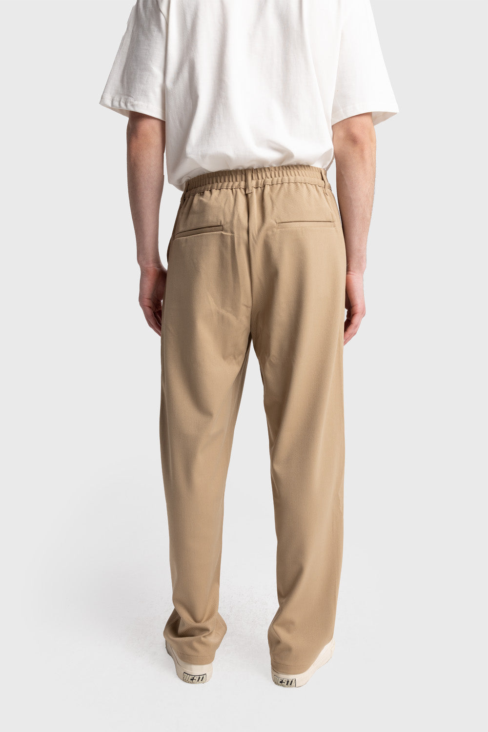 PİLİLİ DÖKÜMLÜ PANTOLON - TABA M