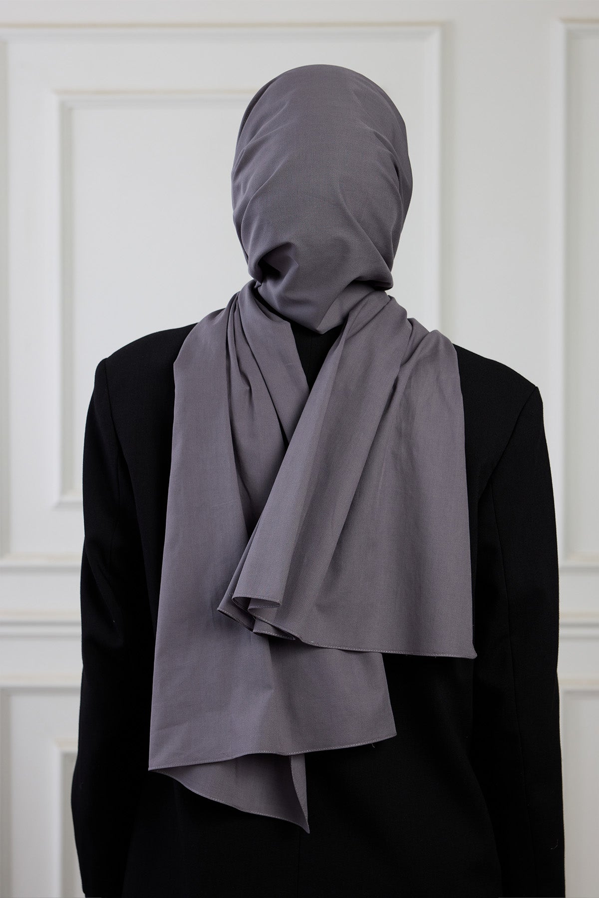 Pure Pamuk Şal - Antrasit