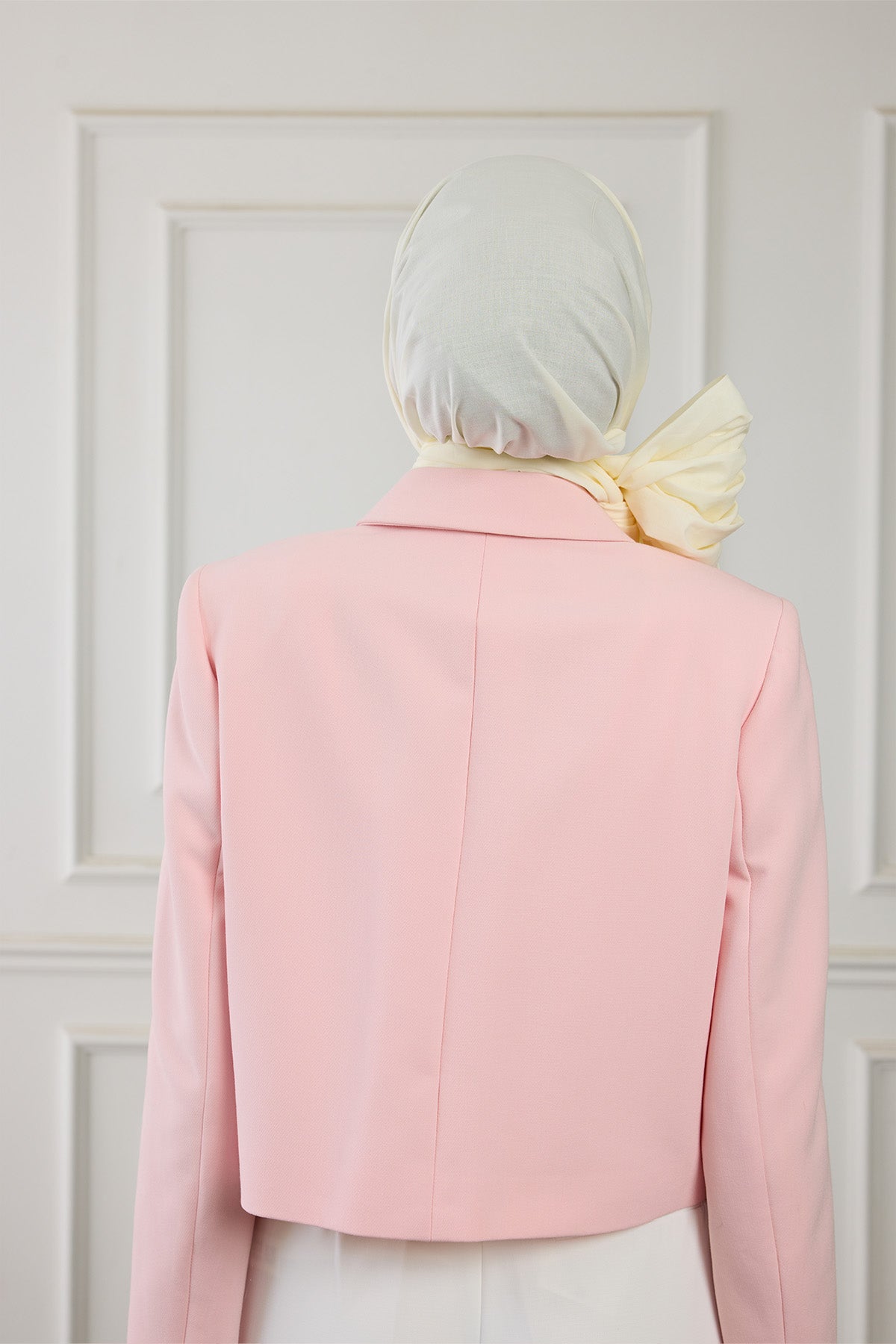 Pure Pamuk Şal - Fildişi