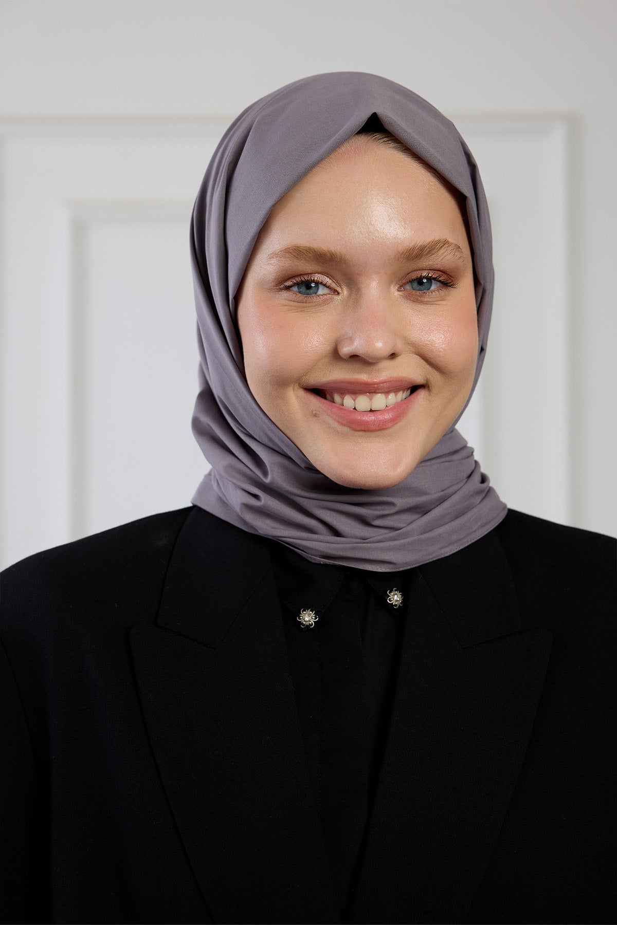 Pure Pamuk Şal - Gri