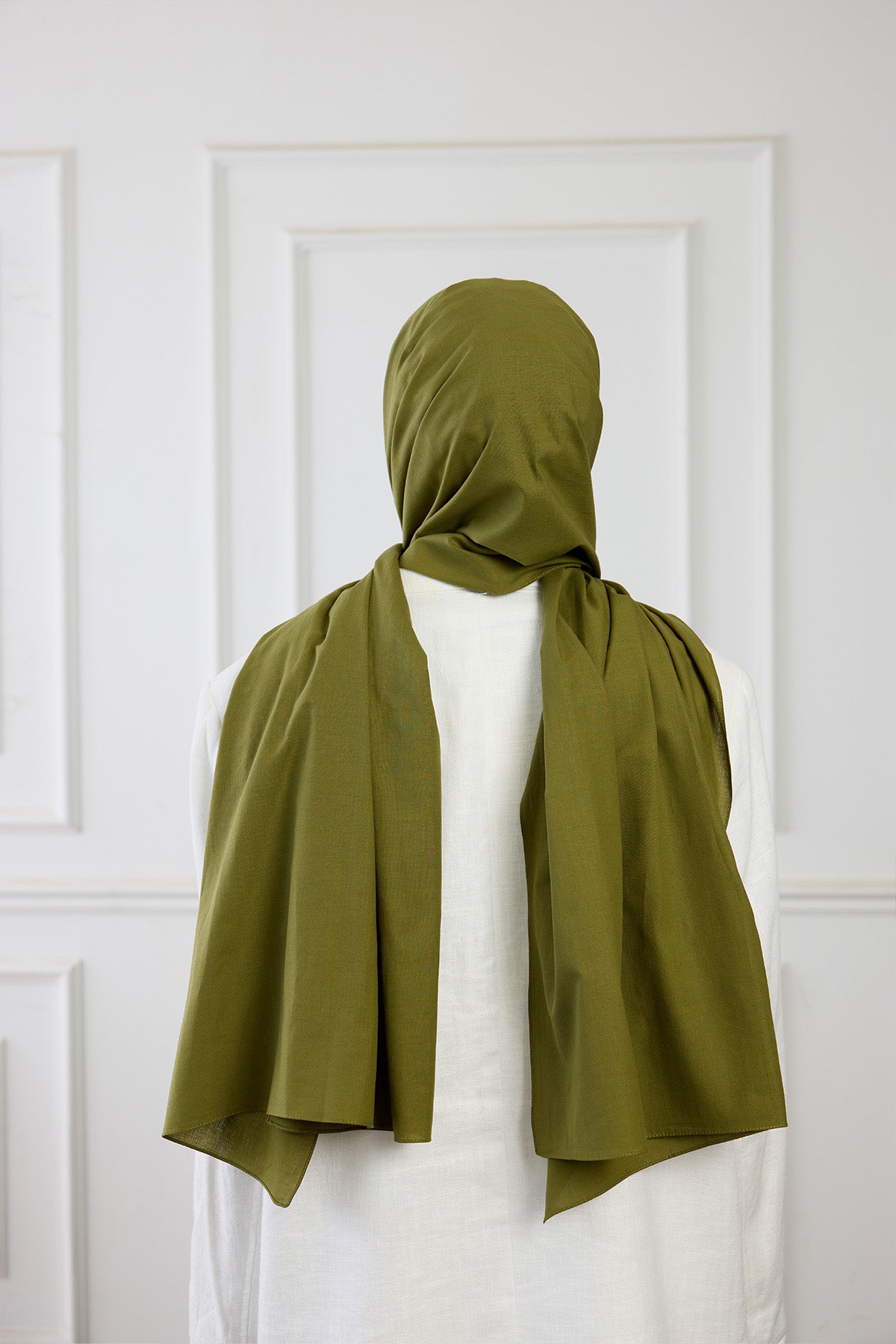 Pure Pamuk Şal - Haki
