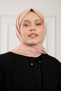 Pure Cotton Shawl - Nude Pink