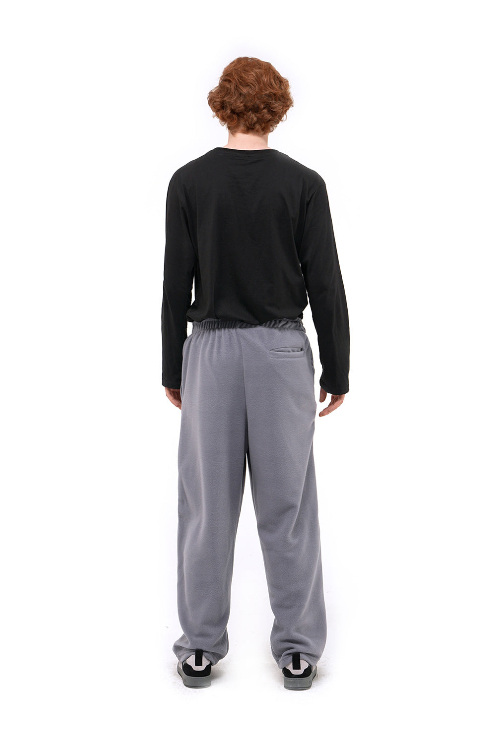 RAHAT KESİM POLAR PANTOLON - ANTRASİT M