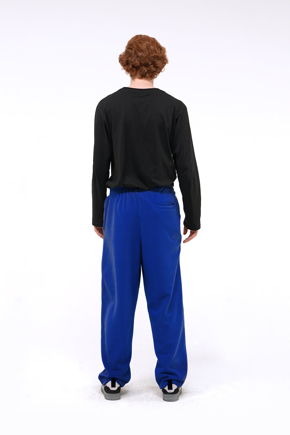 RAHAT KESİM POLAR PANTOLON - SAKS S