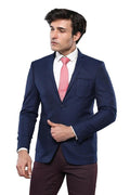 Bag Pocket Piped Navy Jacket | Wessi - Wessi