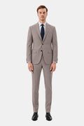 Bej SABRİ ÖZEL SLIM FIT TAKIM ELBİSE