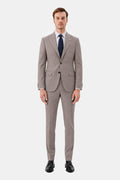 Beige SABRİ ÖZEL SLIM FIT SUIT