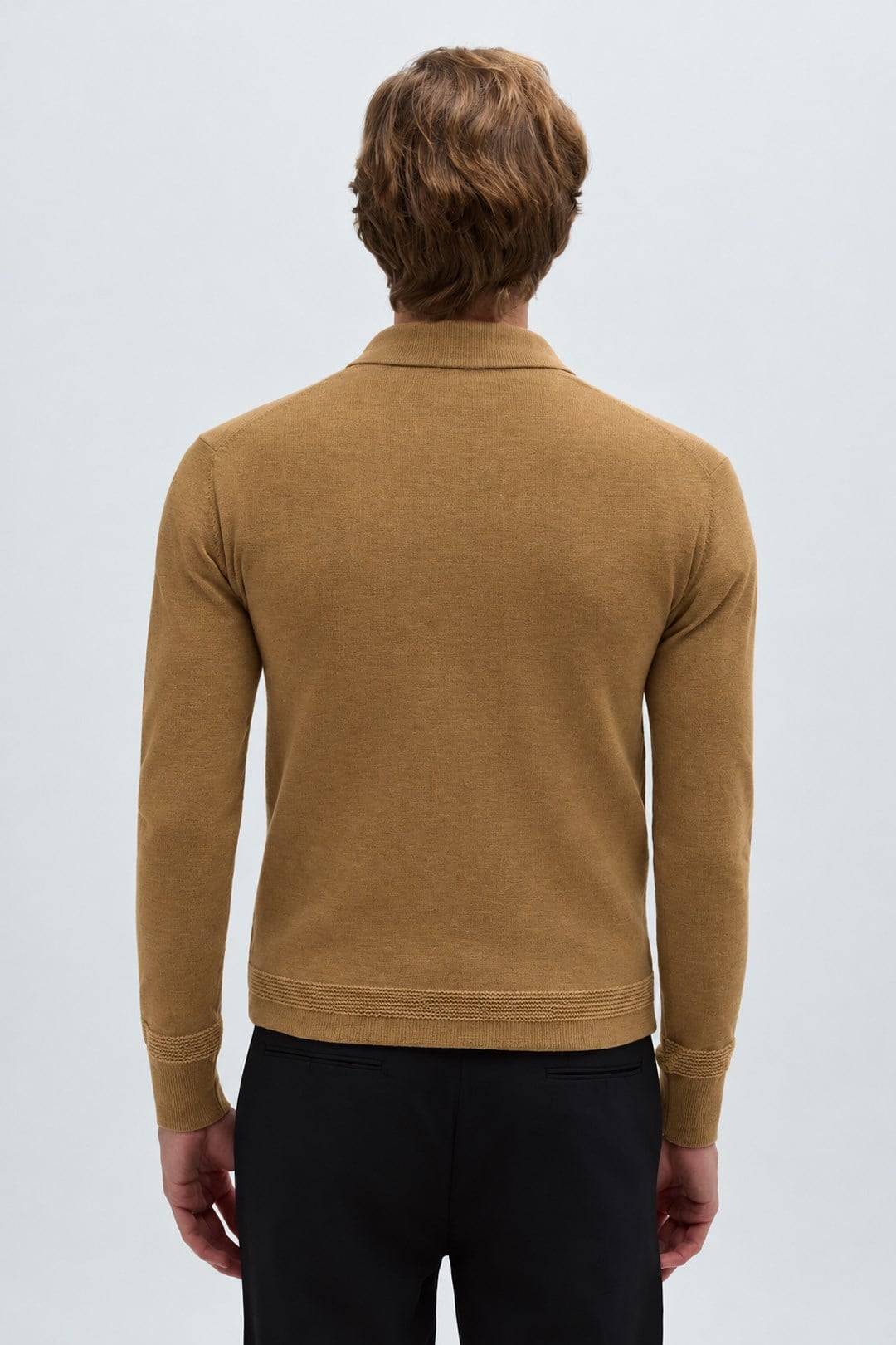 Camel POLO YAKA DÜĞMELİ POLO YAKA TRİKO KAZAK