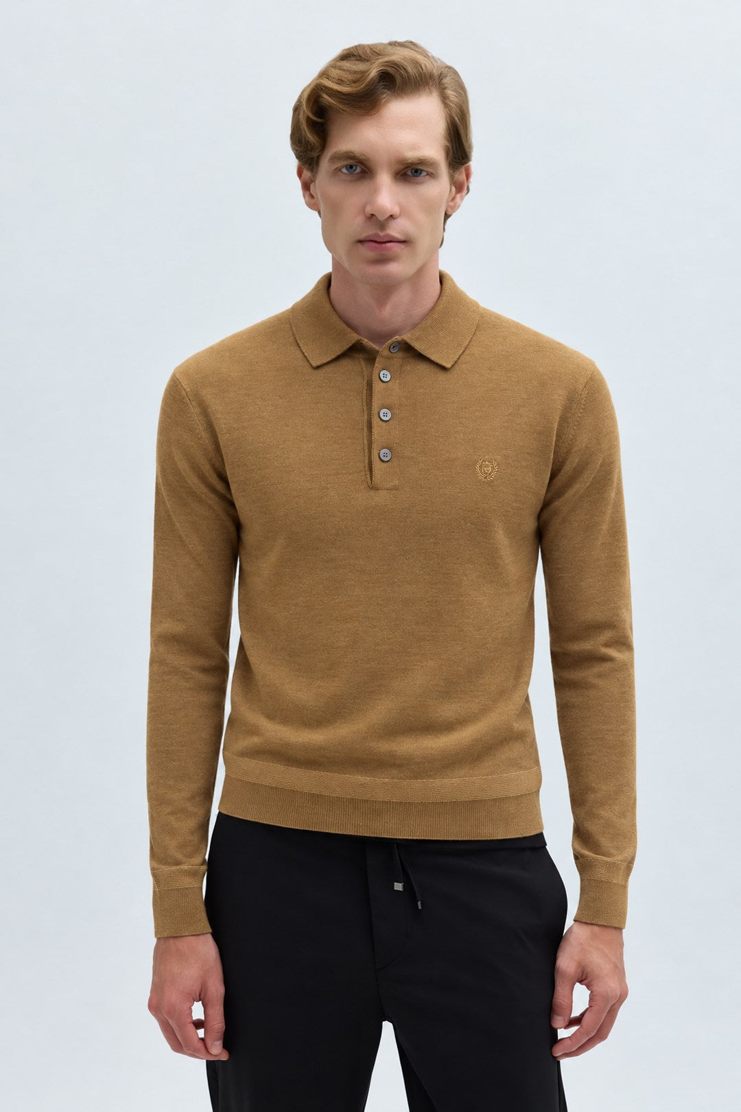 Camel POLO YAKA DÜĞMELİ POLO YAKA TRİKO KAZAK