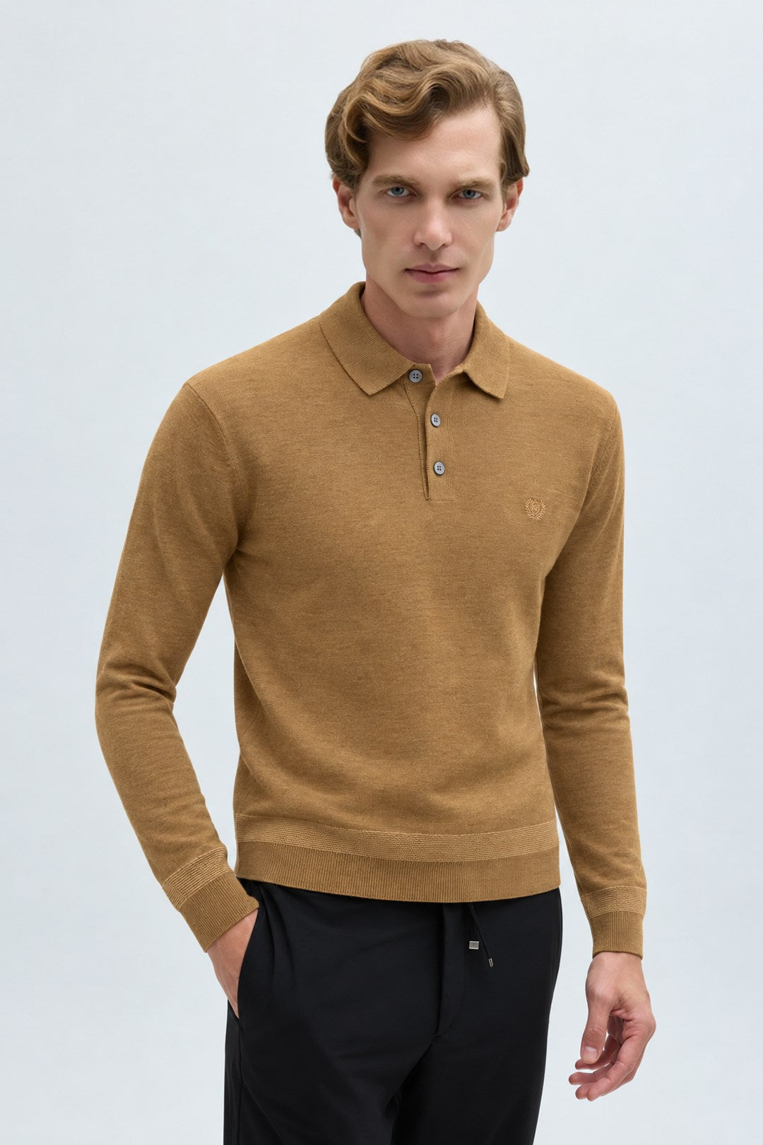 Camel POLO YAKA DÜĞMELİ POLO YAKA TRİKO KAZAK