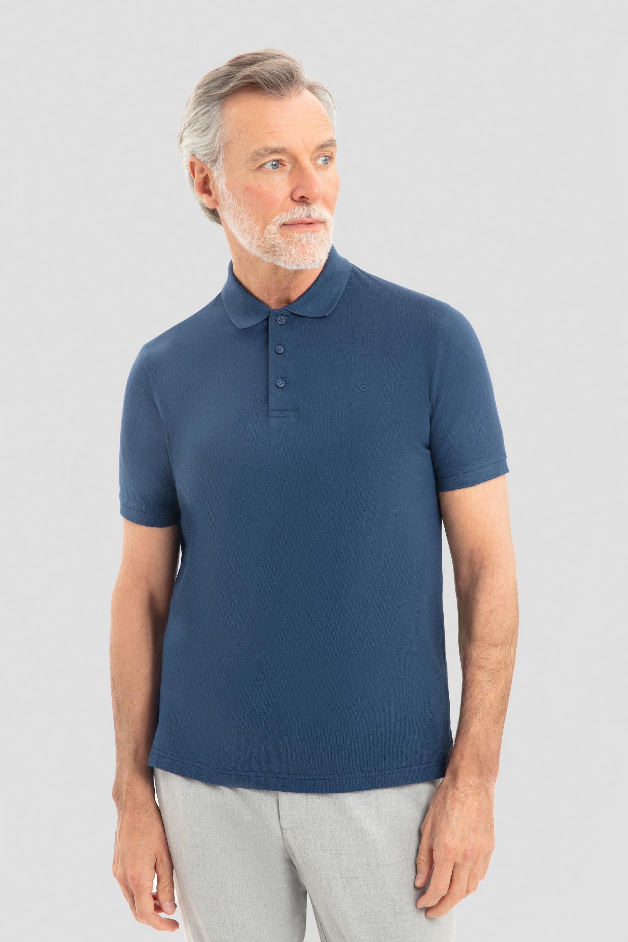 İndigo 30/1 Tek Toplama Pike Polo