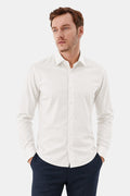Ecru CLASSIC COLLAR REGULAR SHIRT