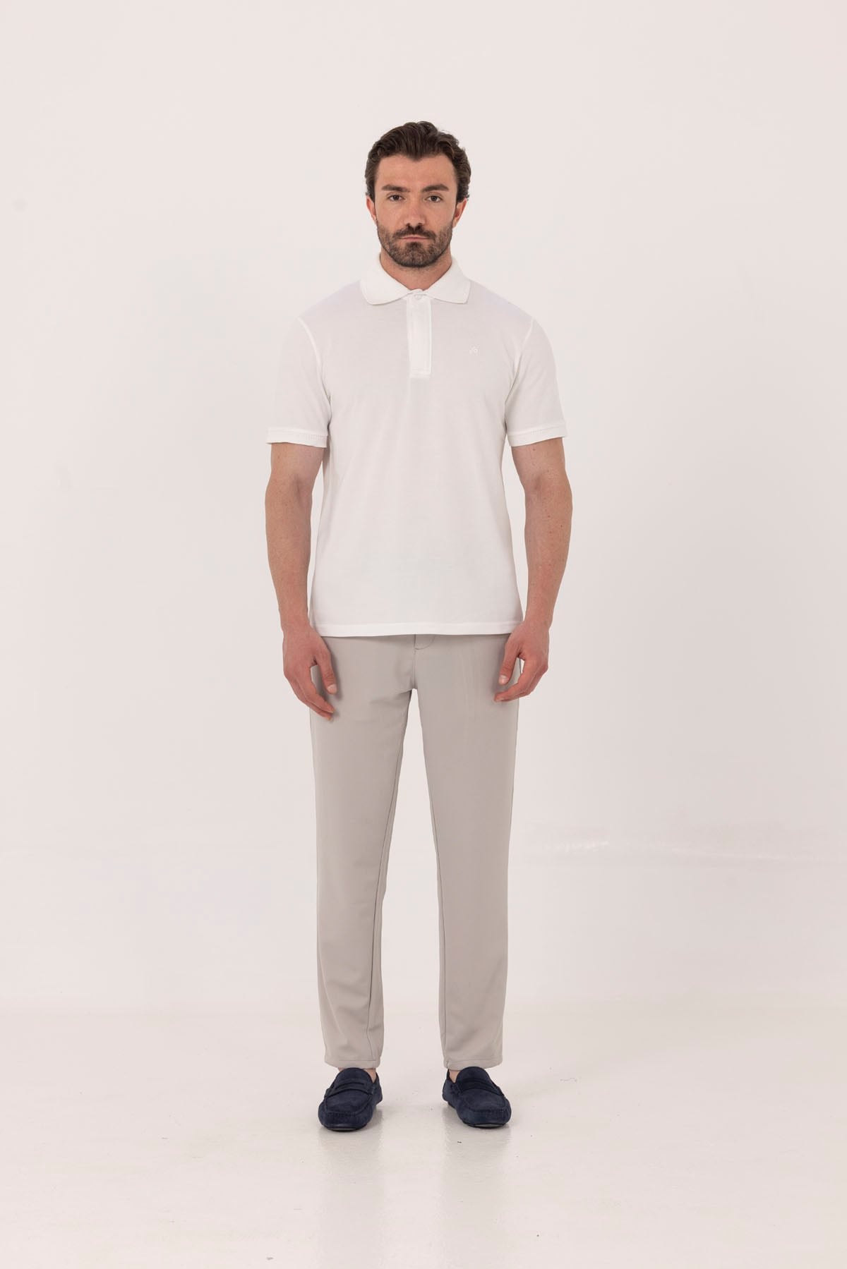 Reglan Biyeli Triko Yaka 30/1 Pike T-Shırt