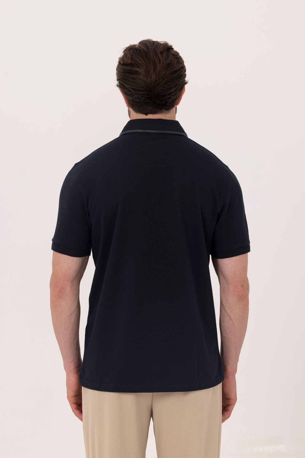 Reglan Biyeli Triko Yaka 30/1 Pike T-Shırt