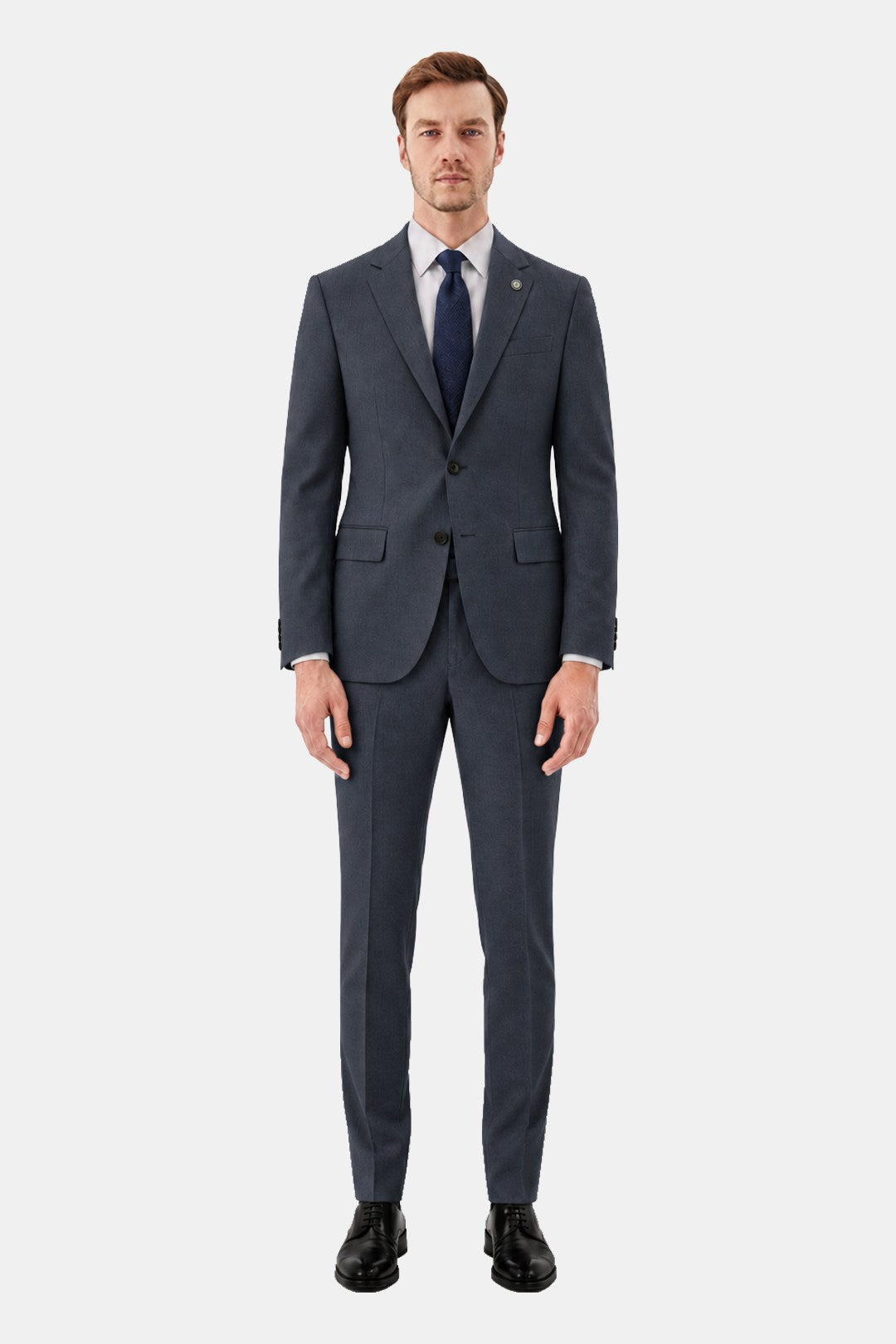 Gri SABRİ ÖZEL SLIM FIT TAKIM ELBİSE
