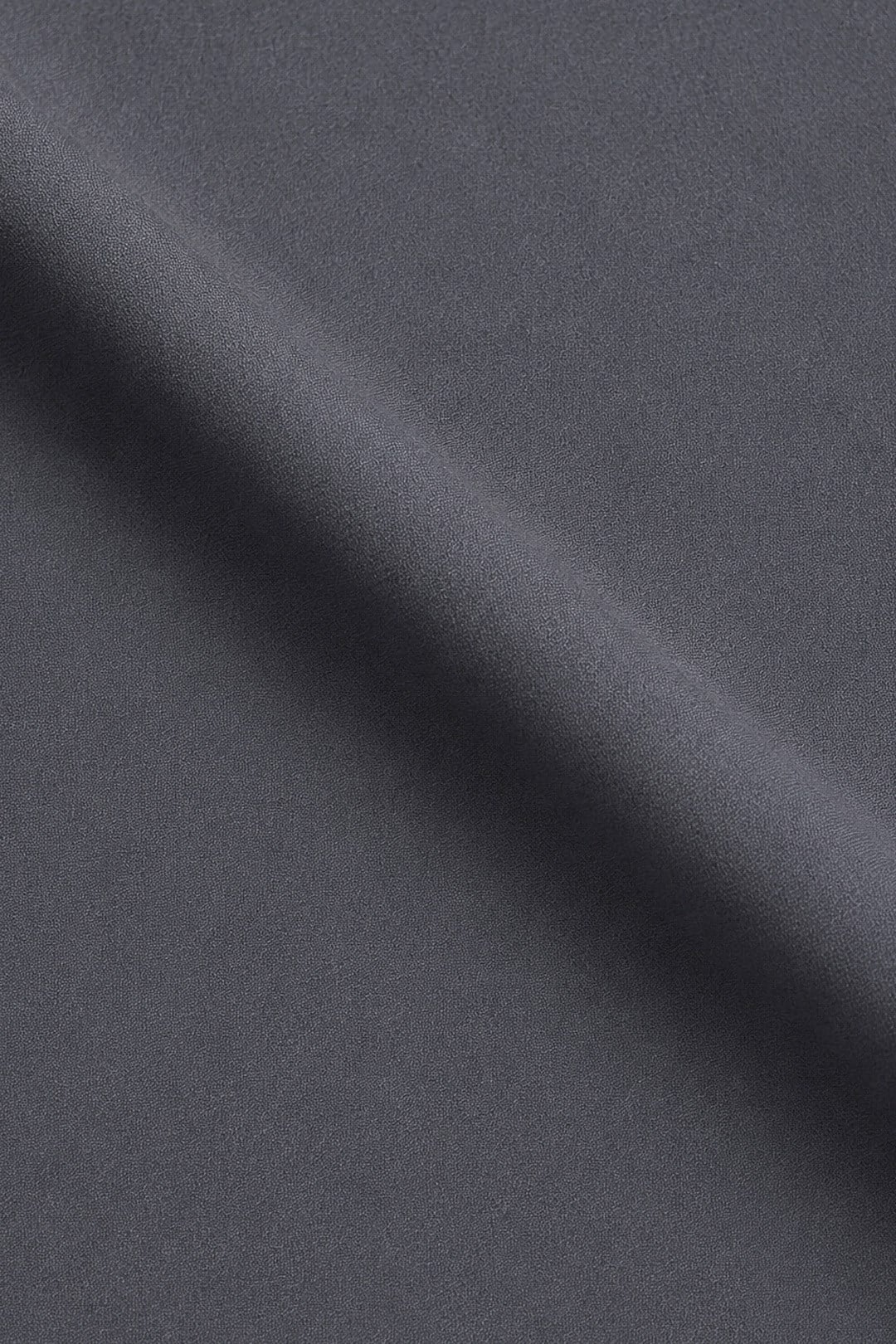 Gri Slim Fit Düz Paça 6 Drop Mono Yaka Klasik Takım Elbise