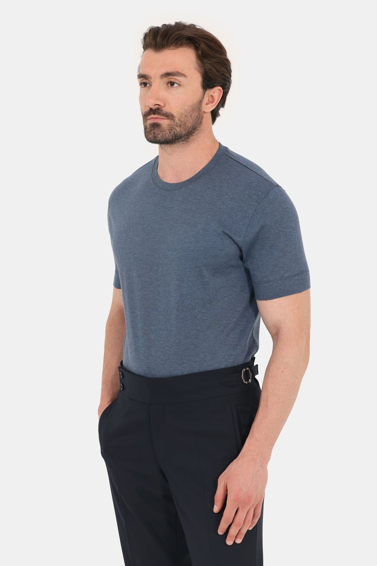 İndigo Melanj T-Shirt