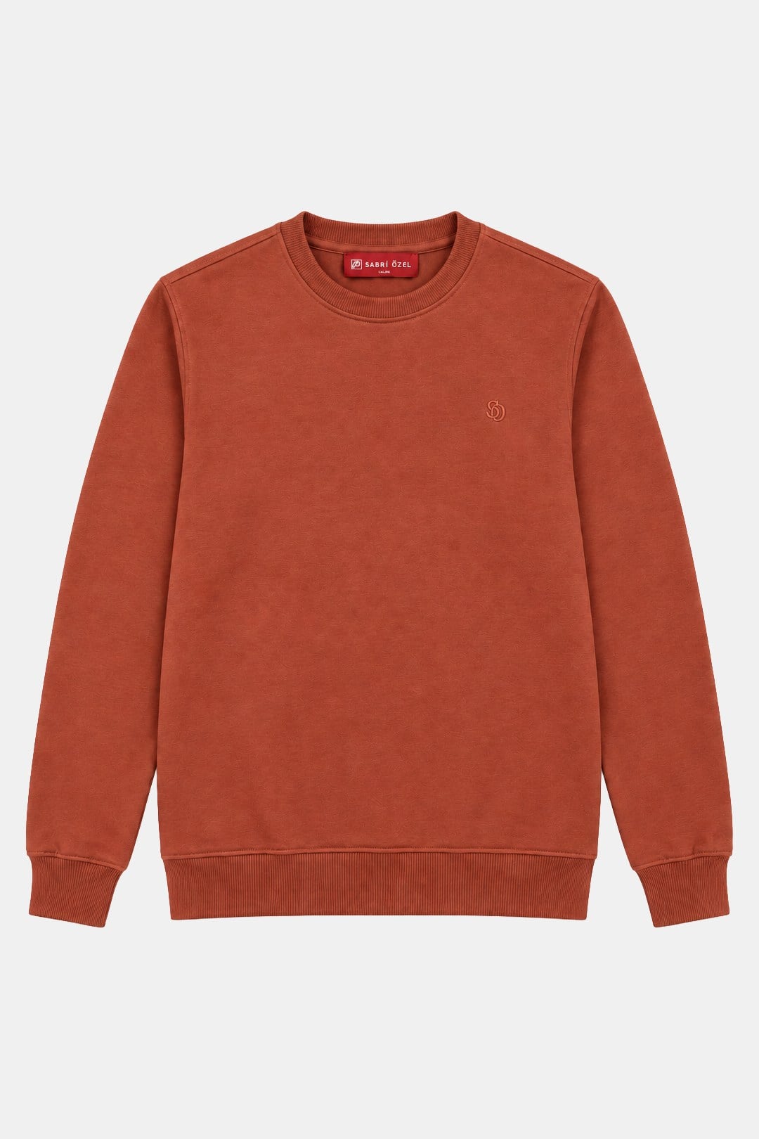 Kiremit Basic Erkek Sweatshirt