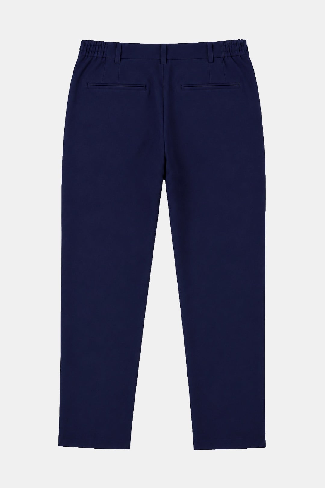 Lacivert Slim Fit Bel Bağcıklı Paraşüt Pantolon